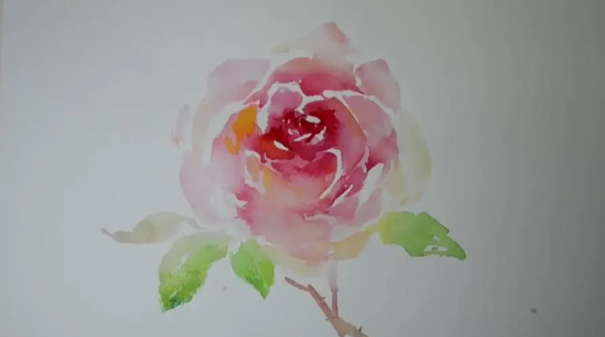 水彩畫教程視頻