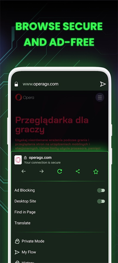Opera gx瀏覽器安卓版下載-Opera gx瀏覽器手機版下載v2.1.3