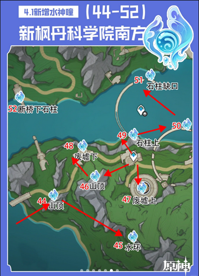 原神4.1水神瞳位置在哪