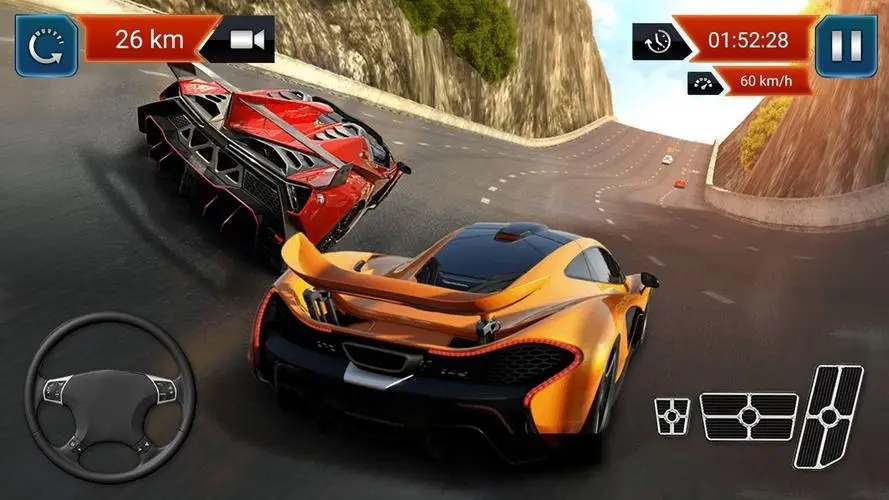 3d真實(shí)駕駛賽車游戲