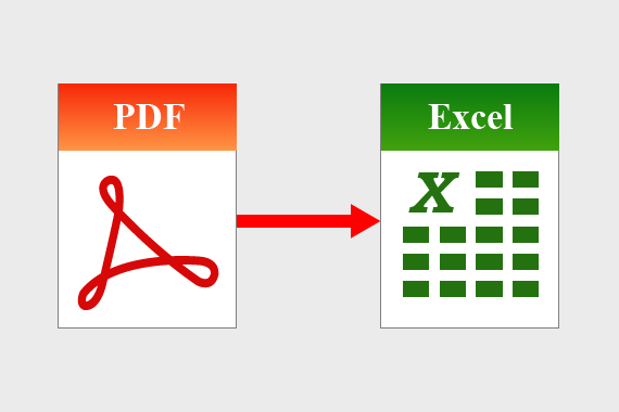 將PDF數據轉換為Excel電子表格-免費excel轉換pdf格式