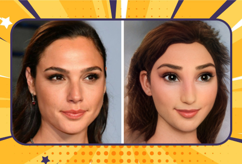 看看你在動(dòng)畫電影中的樣子