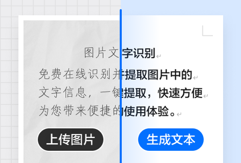 免費(fèi)在線識(shí)別并提取圖片中的文字