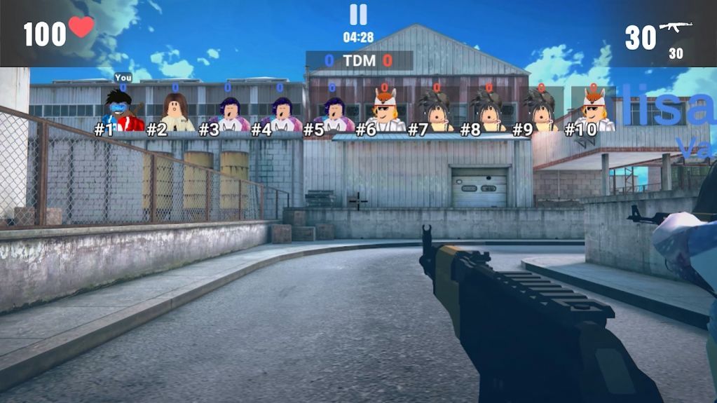 方塊競技場槍戰射擊FPS