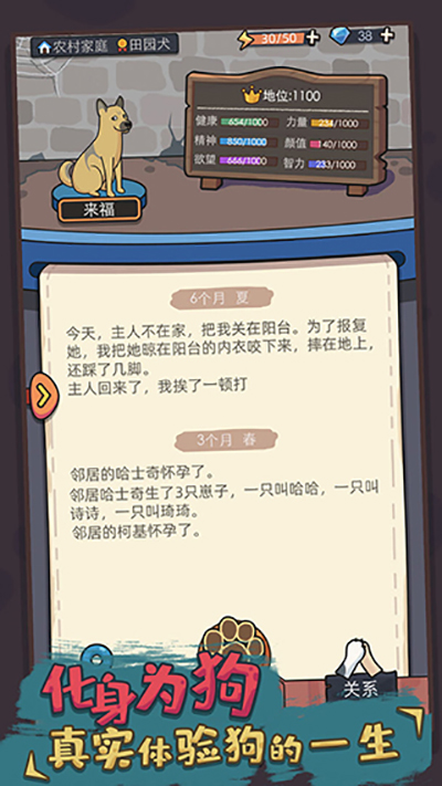 狗生模擬器