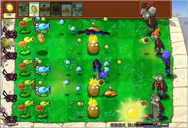 植物大戰(zhàn)僵尸雜交版2.1通關(guān)存檔