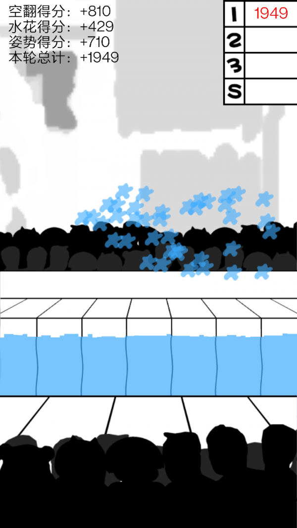滿分跳水運動員