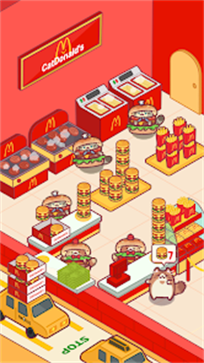 貓咪小吃店無限金幣鉆石版