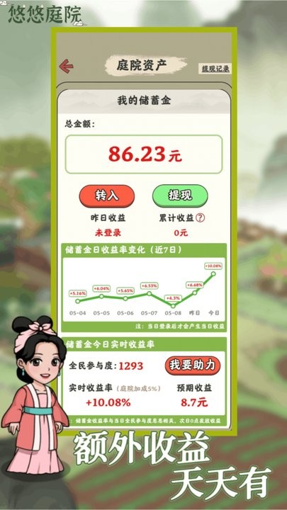 悠悠庭院紅包版