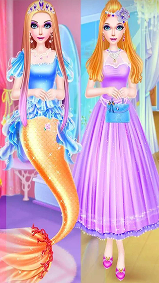 美人魚公主化妝游戲免費版