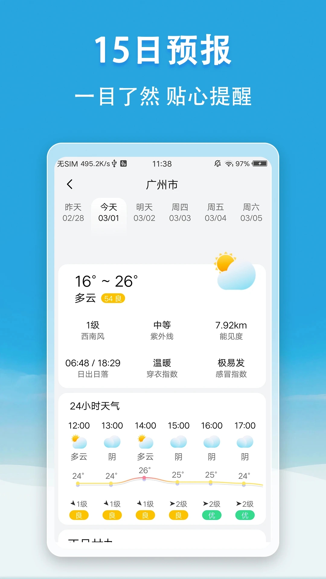 小云天氣