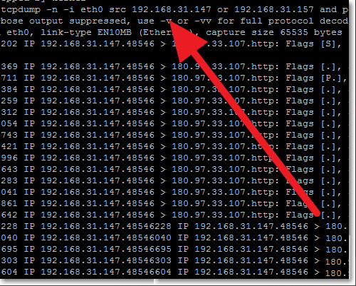 Tcpdump