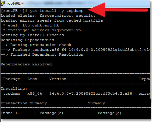 Tcpdump