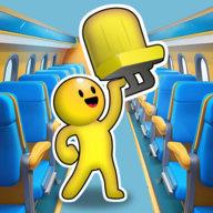 橡皮人空中排序(Hop In 3D)