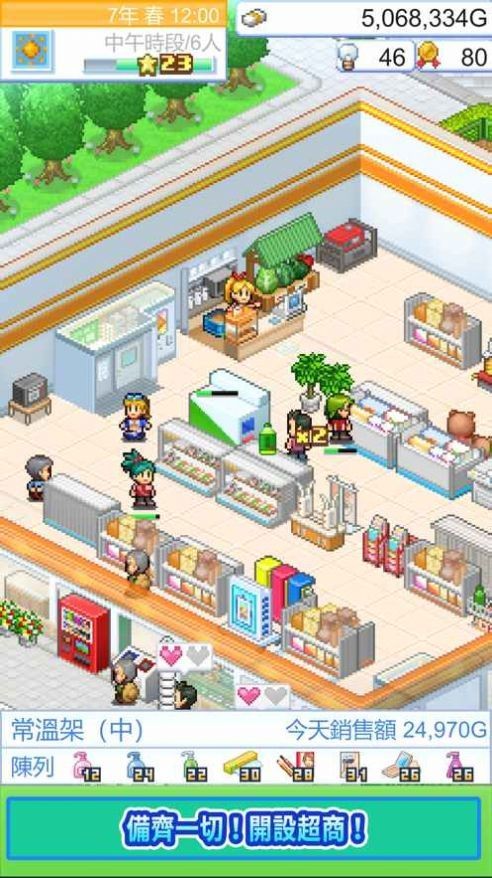 便利店開業日記debug菜單版