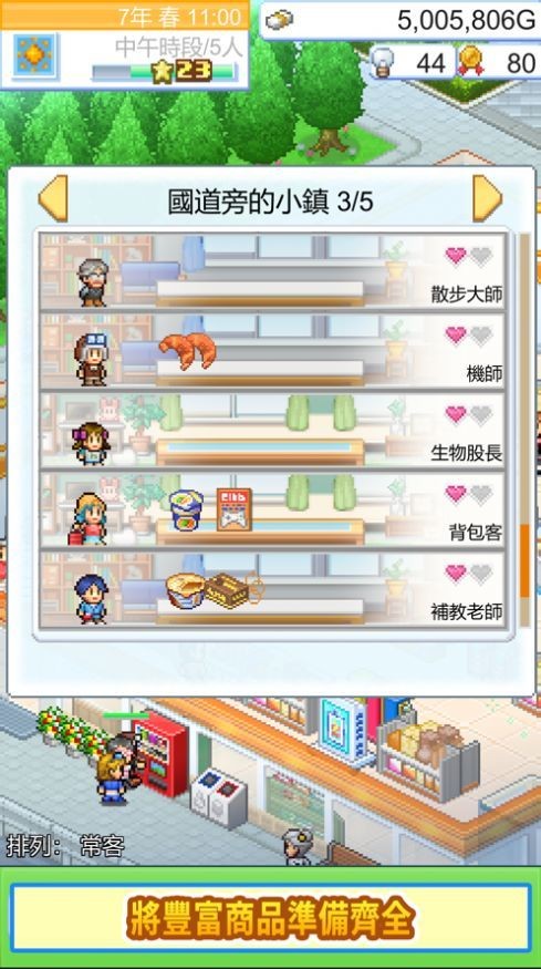 便利店開業日記debug菜單版