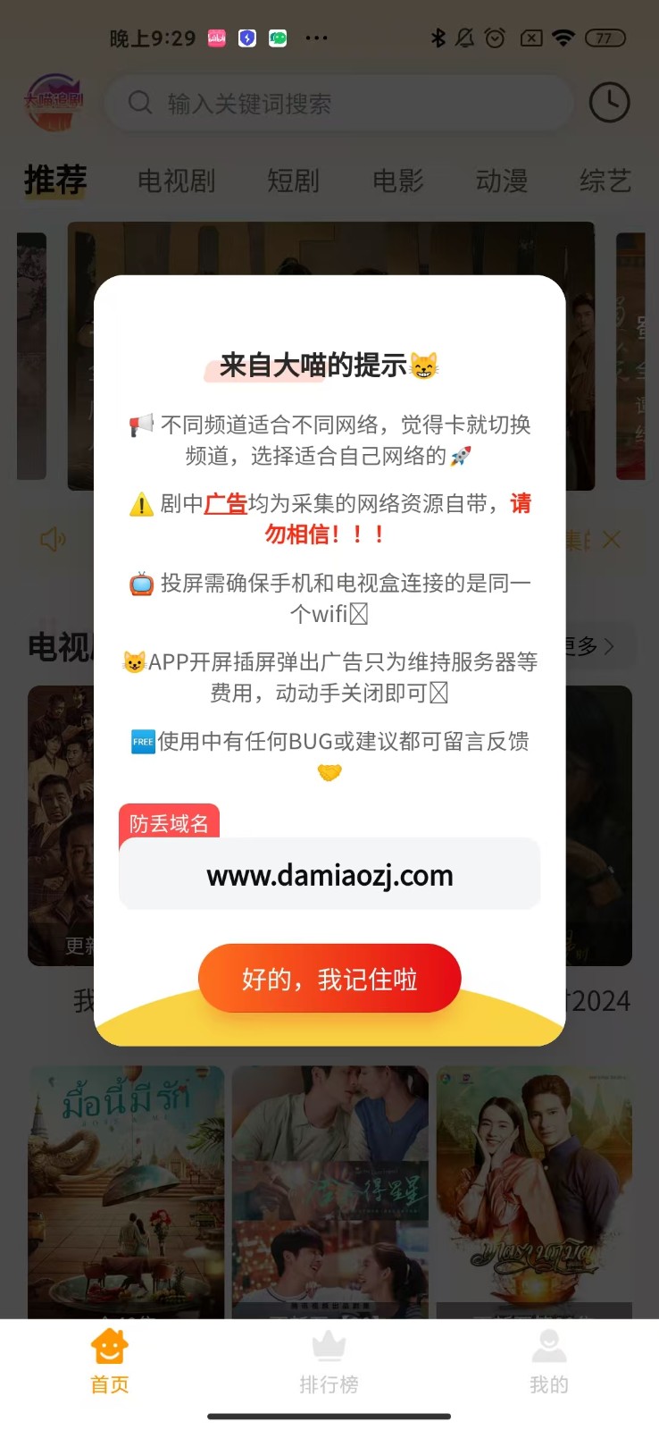 大喵追劇