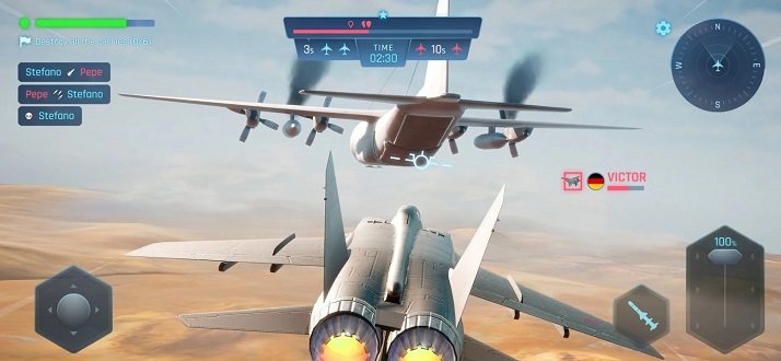 天空勇士空中沖突