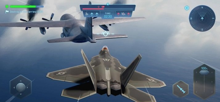 天空勇士空中沖突
