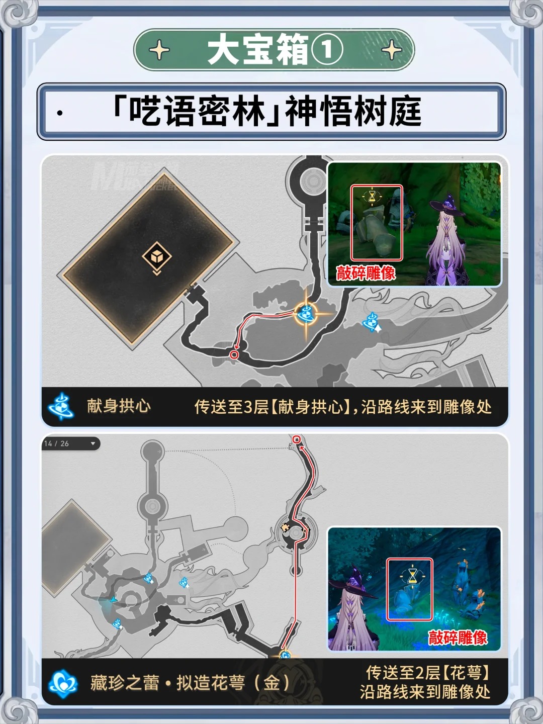 崩壞星穹鐵道囈語密林隱藏寶箱在哪里-崩鐵囈語密林隱藏寶箱位置攻略
