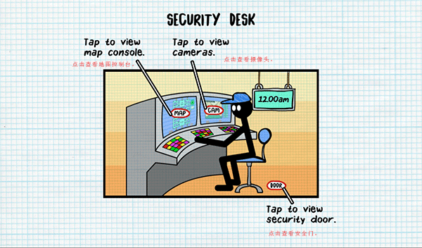 火柴人五夜生存2無限關門不會死 火柴人五夜生存2無限關門不會死