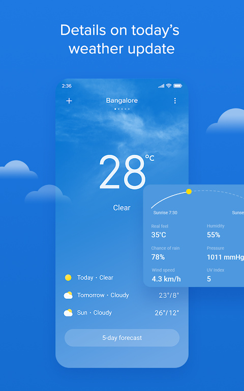 小米天氣預報
