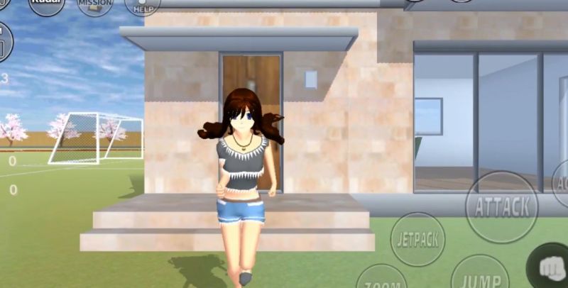 櫻花校園模擬器更新嬰兒服(SAKURA SchoolSimulator)