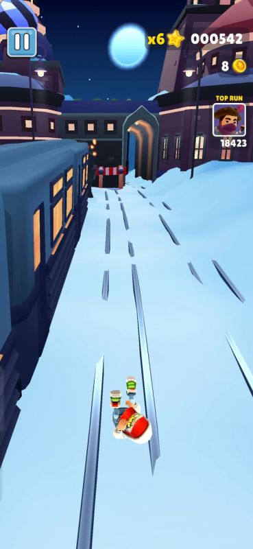 地鐵跑酷國(guó)際服雪地版(Subway Surf)