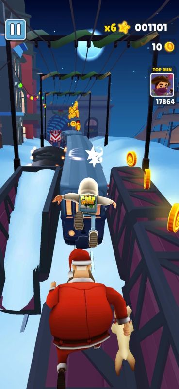 地鐵跑酷國(guó)際服雪地版(Subway Surf)