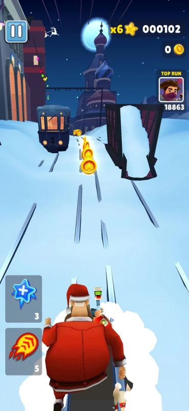 地鐵跑酷國(guó)際服雪地版(Subway Surf)