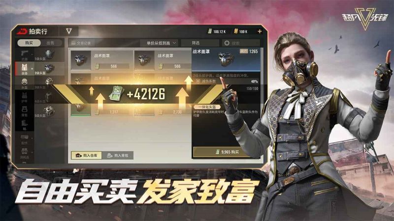 超凡先鋒測試服