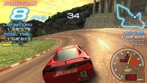 山脊賽車2日版金手指(Ridge Racer Slipstream)