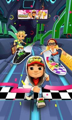 地鐵跑酷空間站內置功能菜單(Subway Surf)