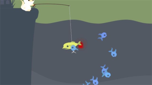 小貓釣魚