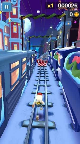 地鐵跑酷內購版內置菜單(Subway Surf)