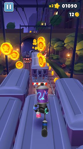 地鐵跑酷開掛版(Subway Surf)
