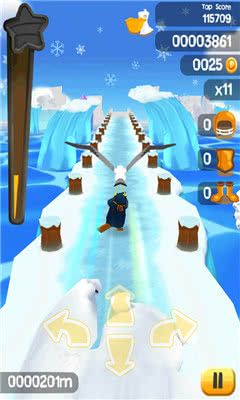 雪地狂奔企鵝大逃亡(Frozen Run)