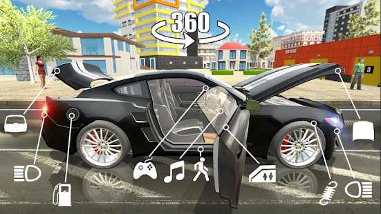 汽車模擬器2內置菜單(Car Simulator 2 playmods)