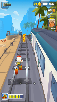 地鐵跑酷調(diào)速版本(Subway Surf)