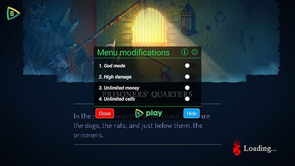 重生細胞內(nèi)置修改器中文版(Dead Cells)