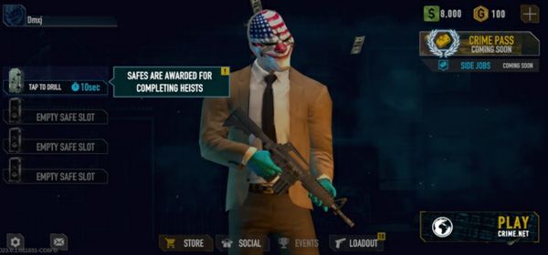 收獲日武裝戰爭漢化版(PAYDAY)