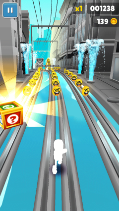 地鐵跑酷黑白休斯頓(Subway Surf)