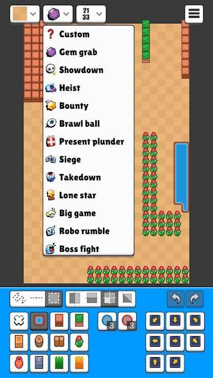 荒野亂斗地圖編輯器(Brawl Maker)