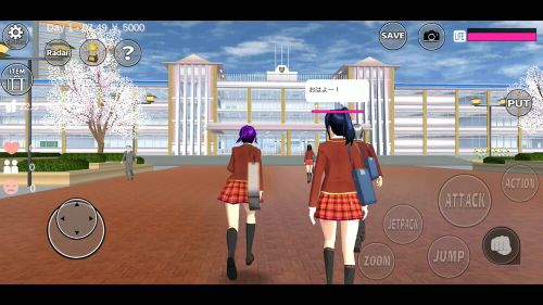 櫻花校園模擬器1.039.99最新版中文(SAKURA SchoolSimulator)