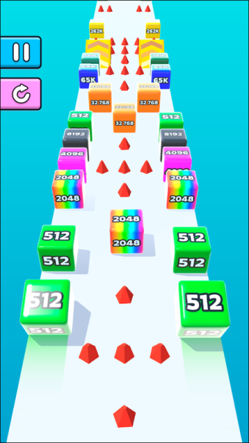 果凍快跑2048(Jelly Run 2048)