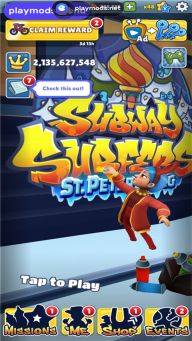 地鐵跑酷playmods全地圖版本(Subway Surf)