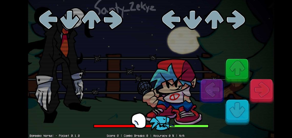 周五夜放克瘦長鬼影模組(FnF Pocket)