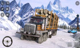 卡車雪地駕駛