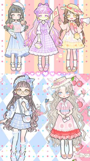繽紛換裝女孩