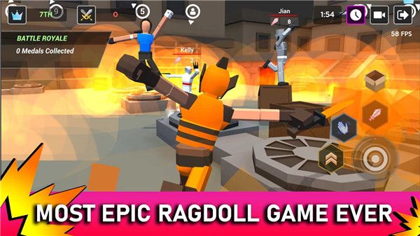 人類大亂斗(Smashgrounds.io)